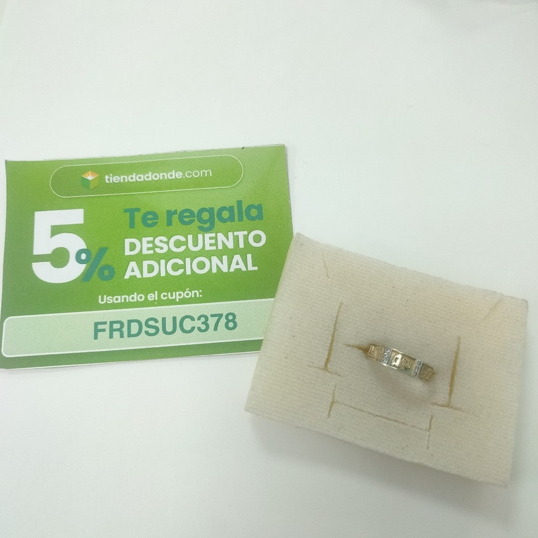 ANILLITO ORO 10 K 1,80 GRMS (SEMINUEVO)