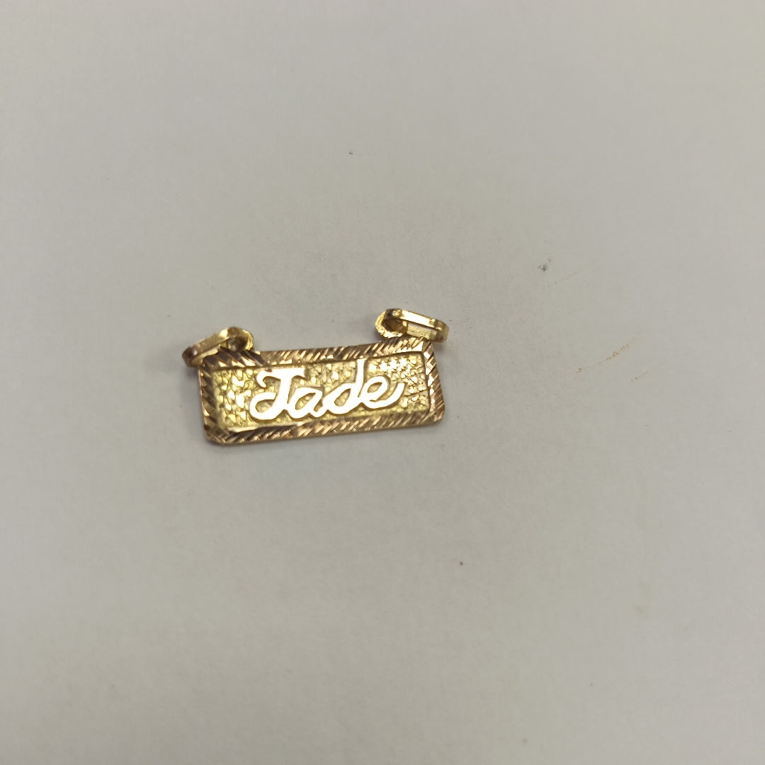 MEDALLA PERSONAL ORO 10 K 2.5 GRMS (SEMINUEVO)