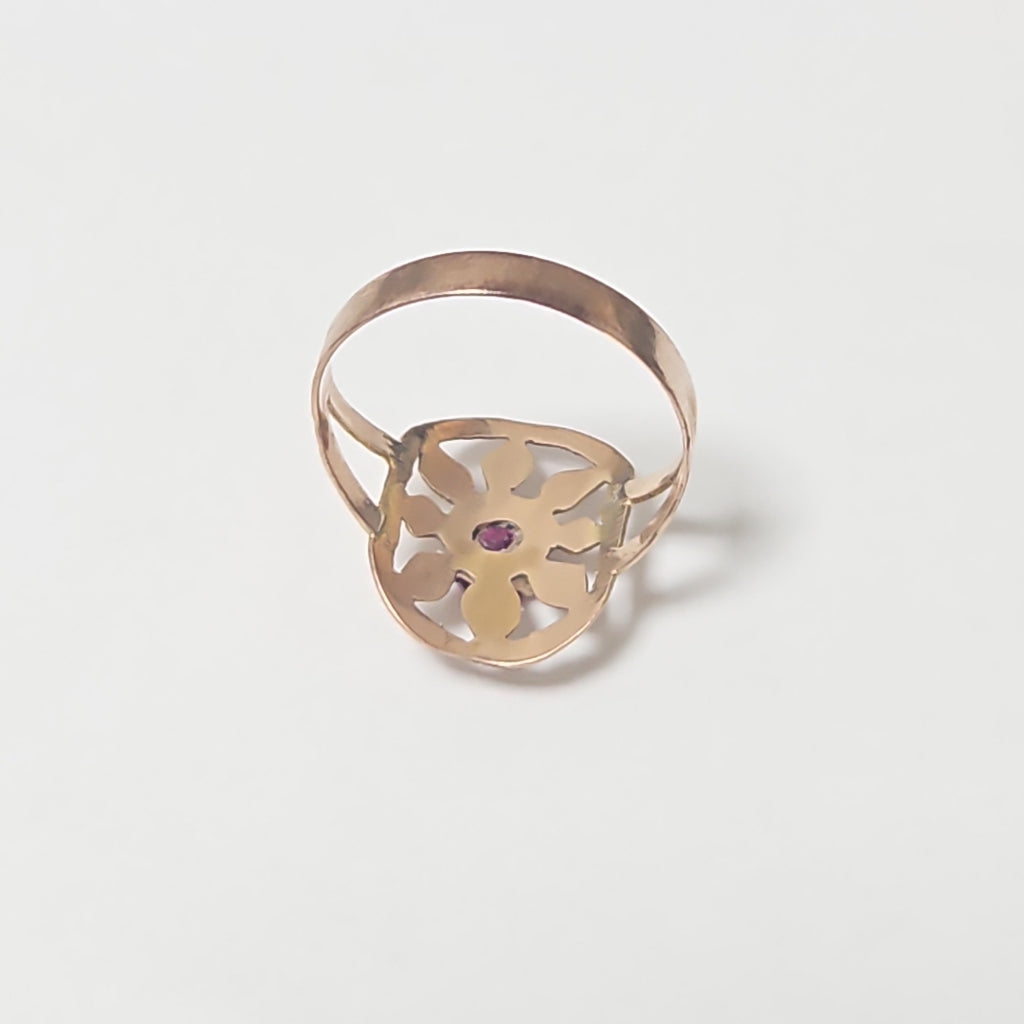 ANILLO ORO 8 K 1.1 GRMS (SEMINUEVO)