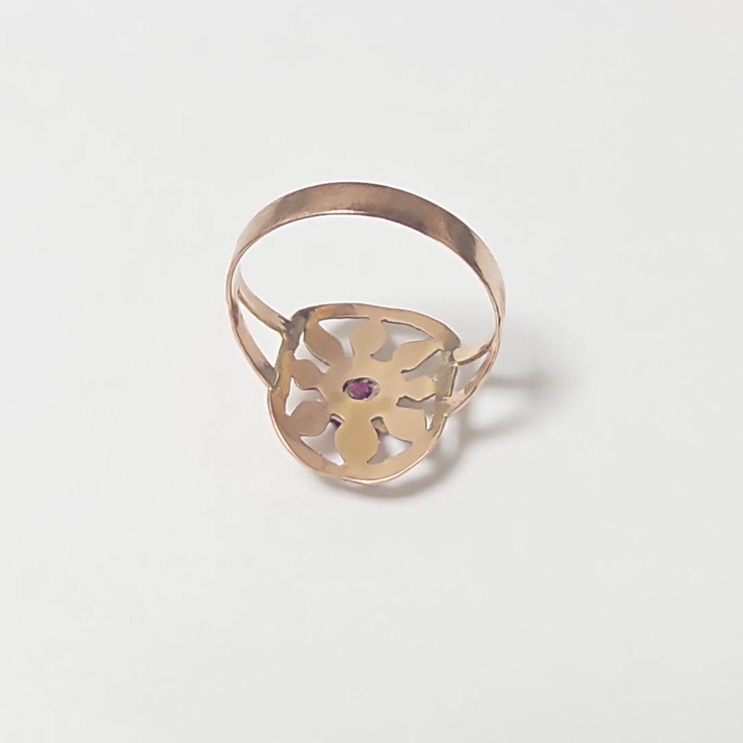 ANILLO ORO 8 K 1.1 GRMS (SEMINUEVO)