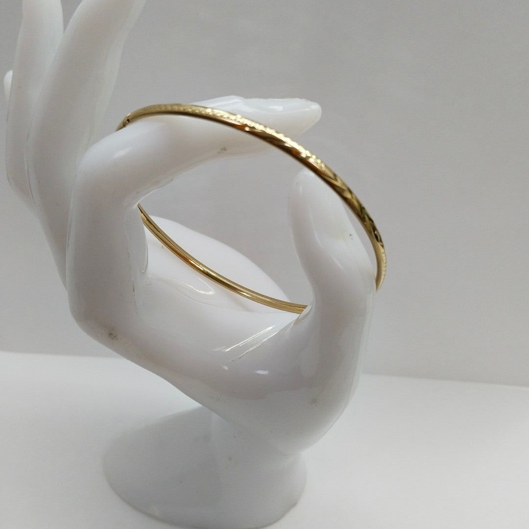 PULSERA RIGIDA ORO 8 K 3,90 GRMS (SEMINUEVO)