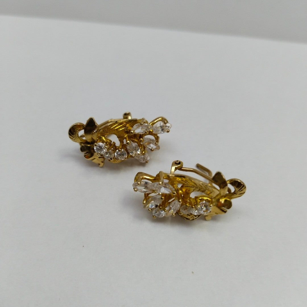 ARETES PAR ORO 10 K 4.8 GRMS (SEMINUEVO)