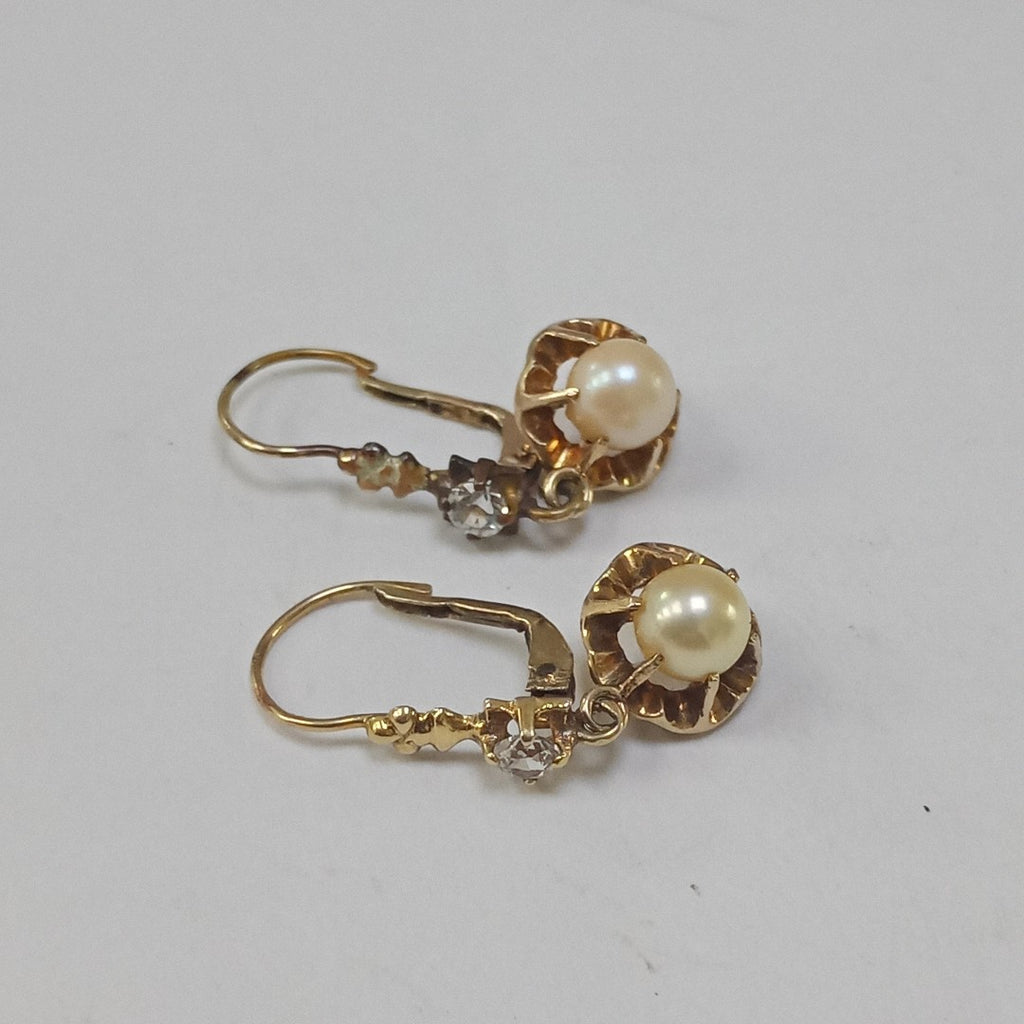 ARETES PAR ORO 10 K 3.2 GRMS (SEMINUEVO)