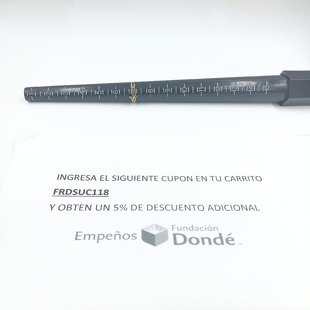 ANILLITO ORO 10 K 1 GRMS (SEMINUEVO)