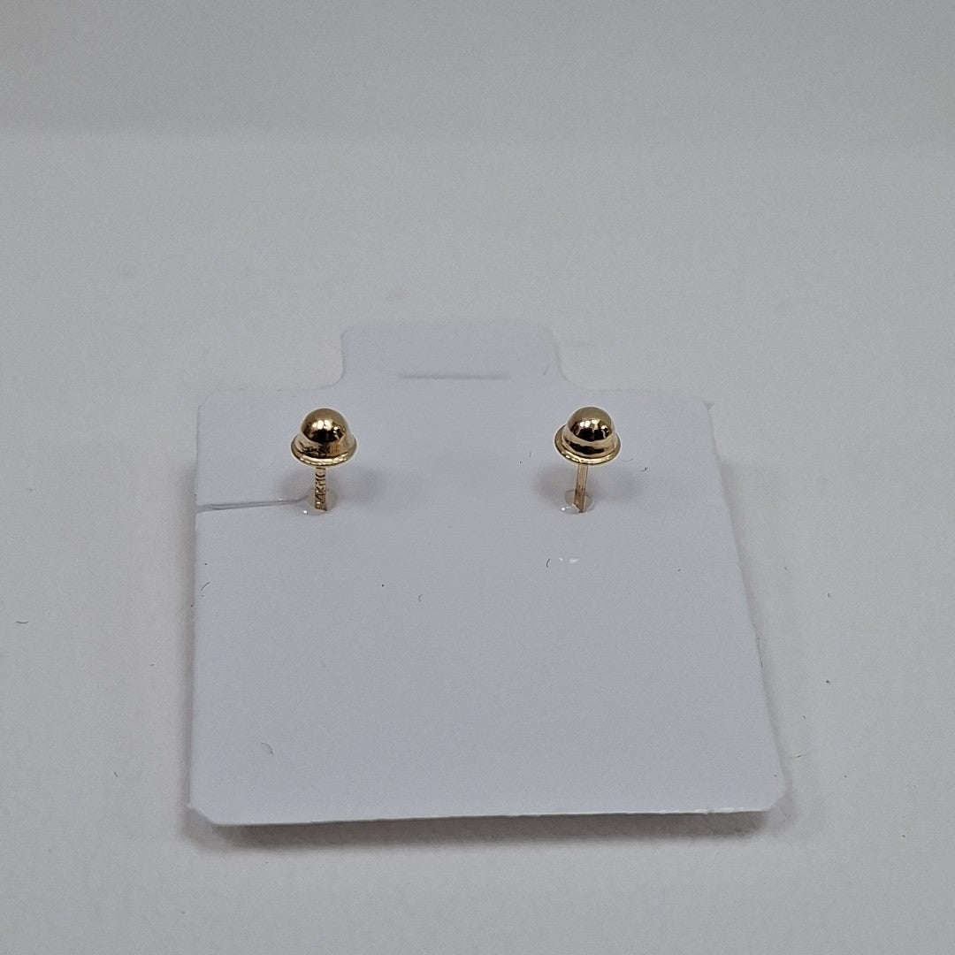 BROQUELES BROQUEL FIG CORAZON 14K 0.23 GR (NUEVO)