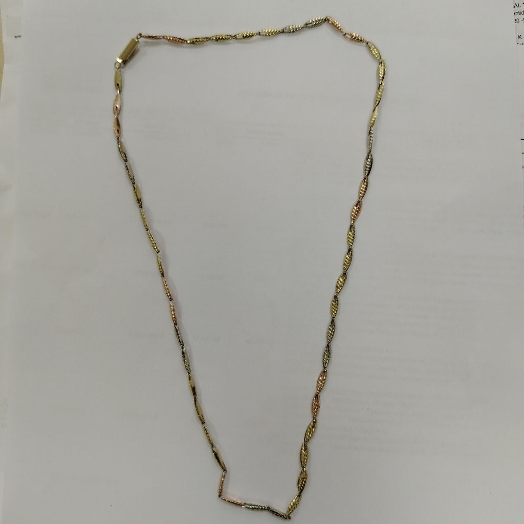 CADENA ORO,ORO COMBINADO 10 K 7,80 GRMS (SEMINUEVO)