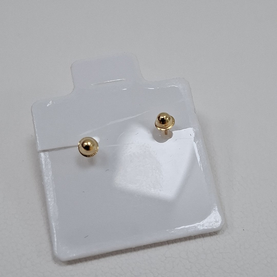 BROQUELES BROQUEL FIG CUBO 14K 0.203 GR (NUEVO)