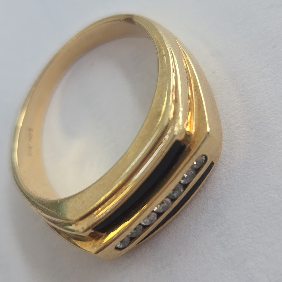 ANILLO ORO 10 K 6.3 GRMS (SEMINUEVO)