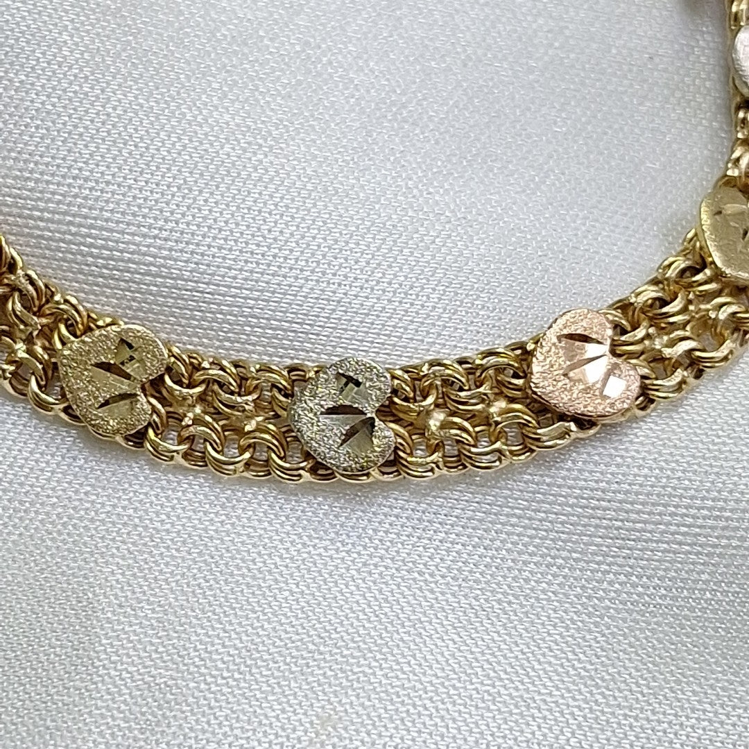 PULSERA ORO 14 K 8,90 GRMS (SEMINUEVO)