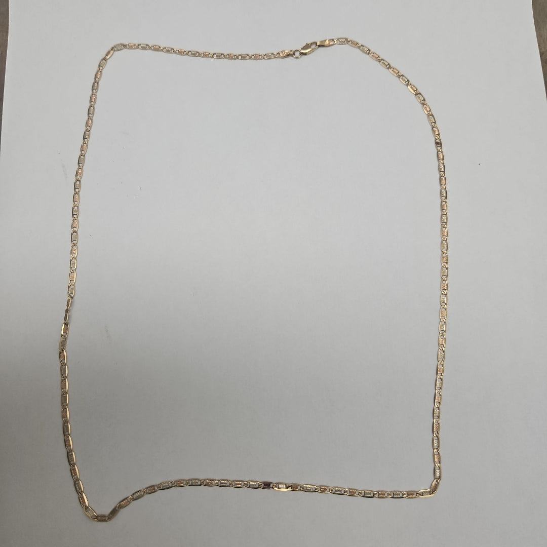 CADENA ORO COMBINADO 10 K 6,20 GRMS (SEMINUEVO)