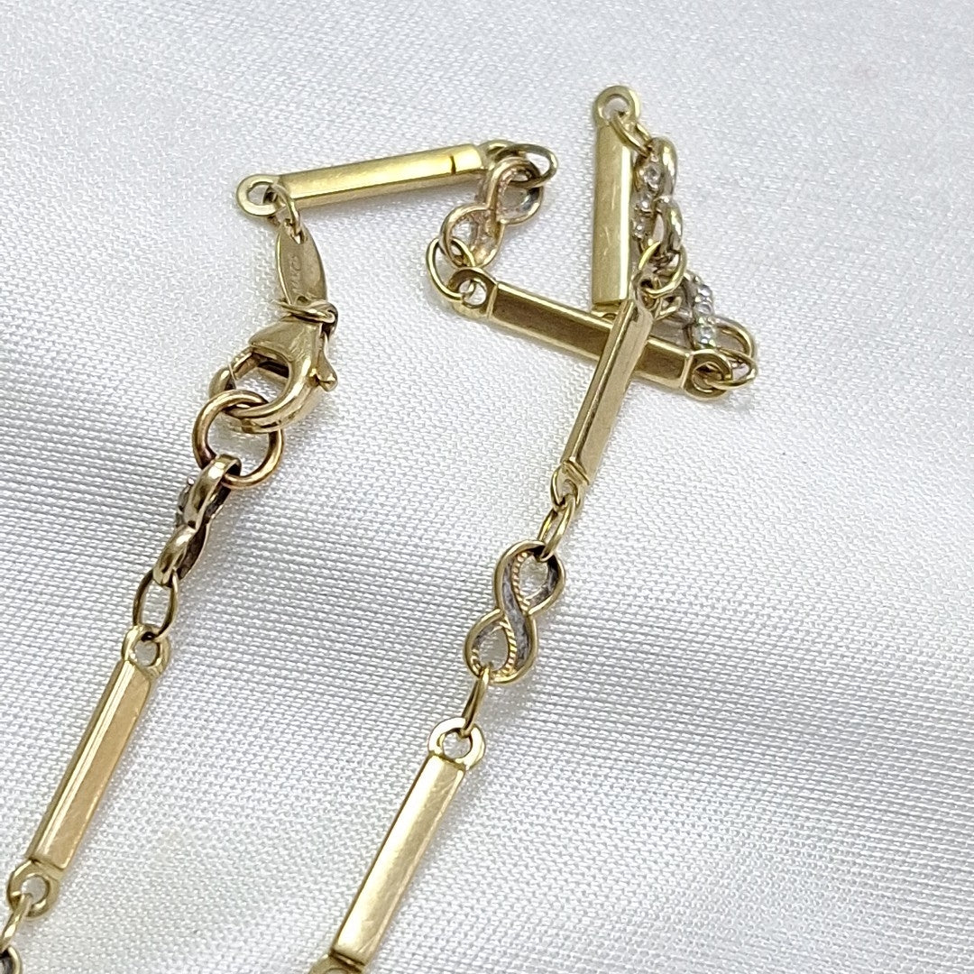 PULSERA ORO 14 K 2,90 GRMS (SEMINUEVO)