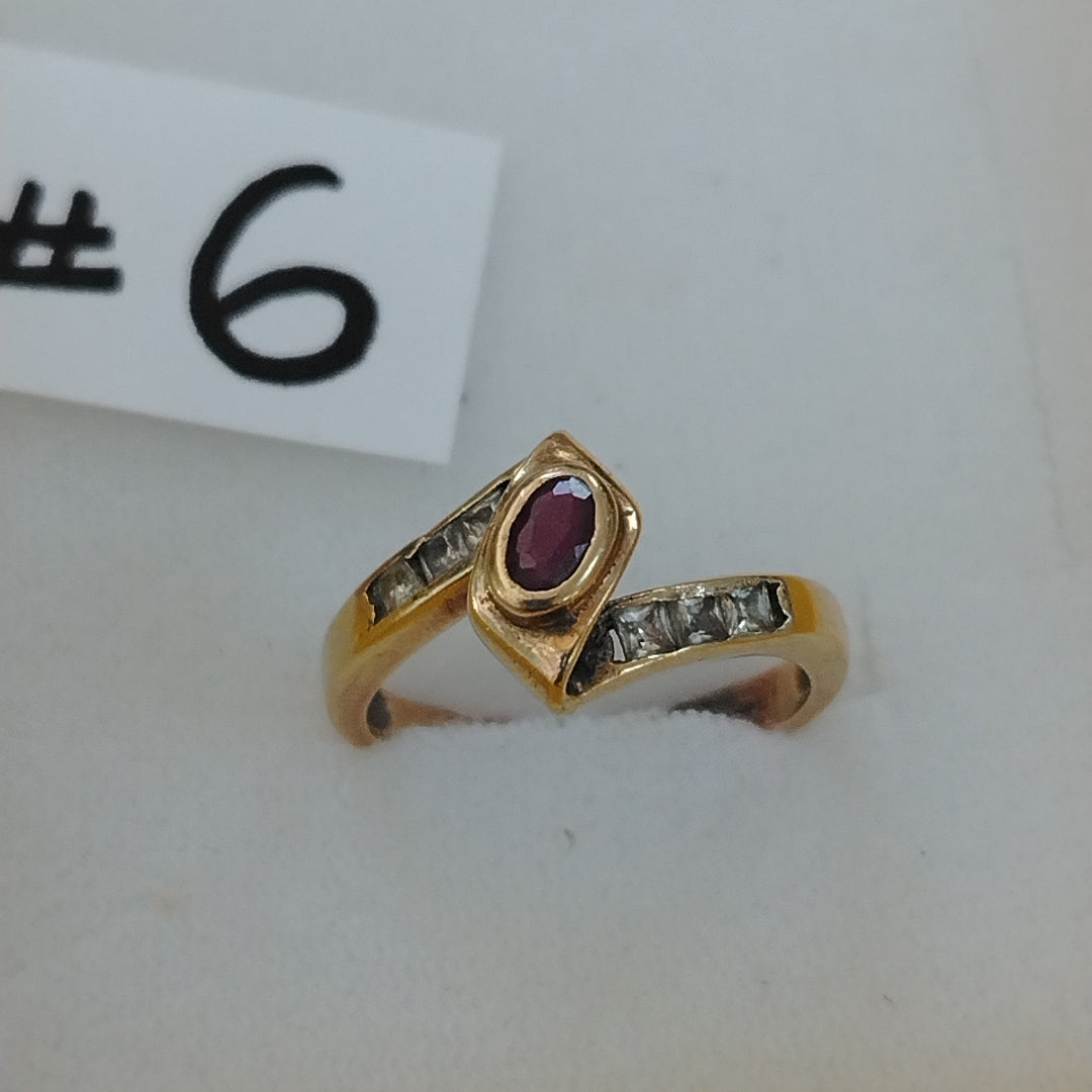 ANILLO ORO 10 K 2,60 GRMS (SEMINUEVO)
