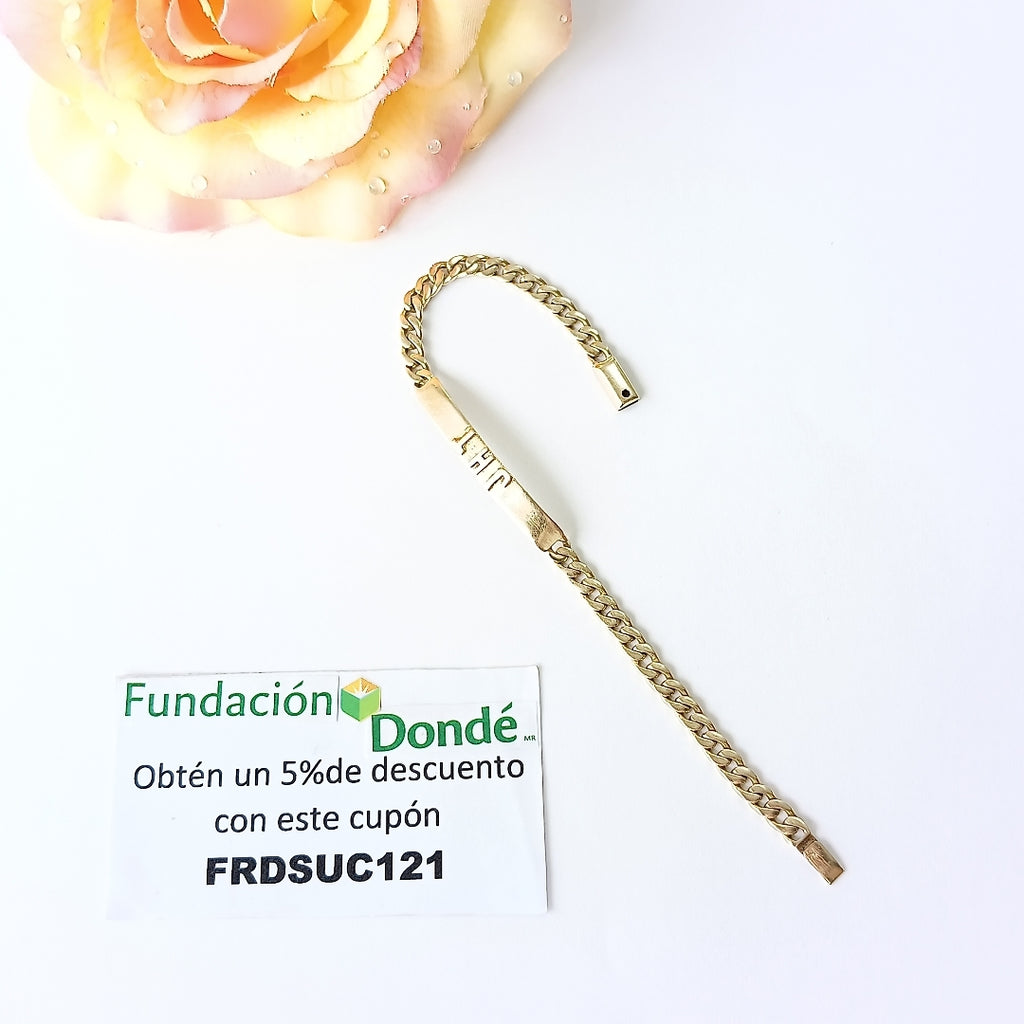 ESCLAVA ORO 10 K 10 GRMS (SEMINUEVO)