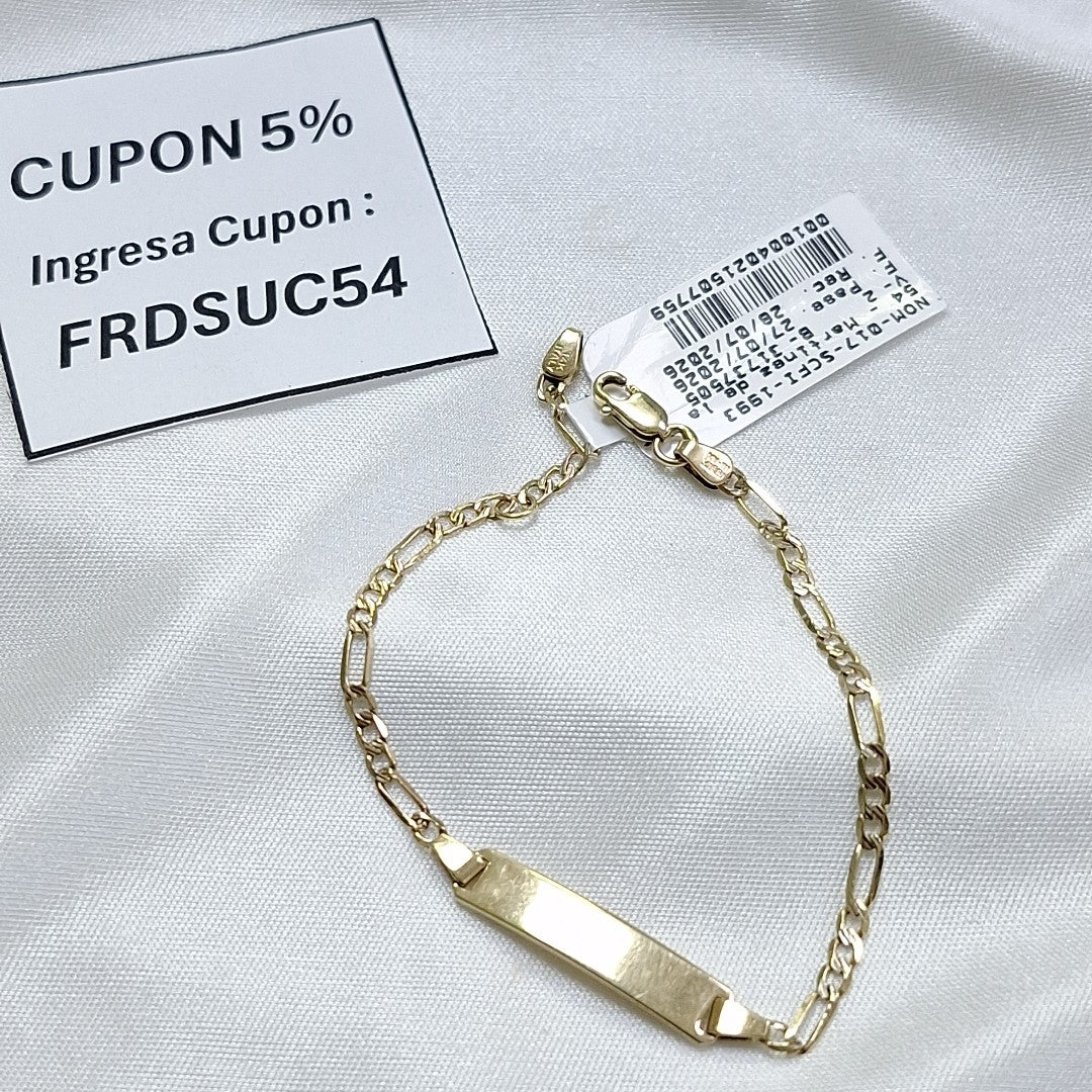 ESCLAVA ORO 14 K 2,60 GRMS (SEMINUEVO)