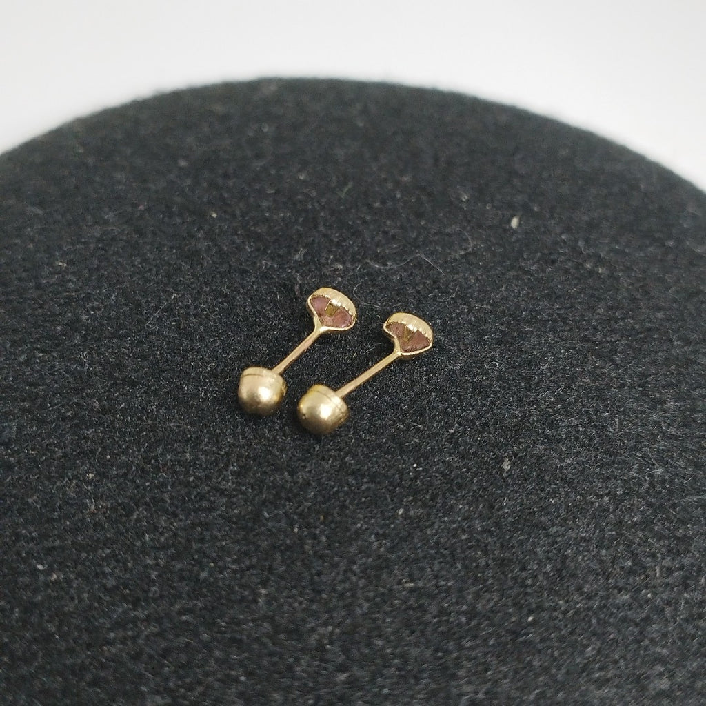 ARETES PAR ORO 10 K 0,20 GRMS (SEMINUEVO)