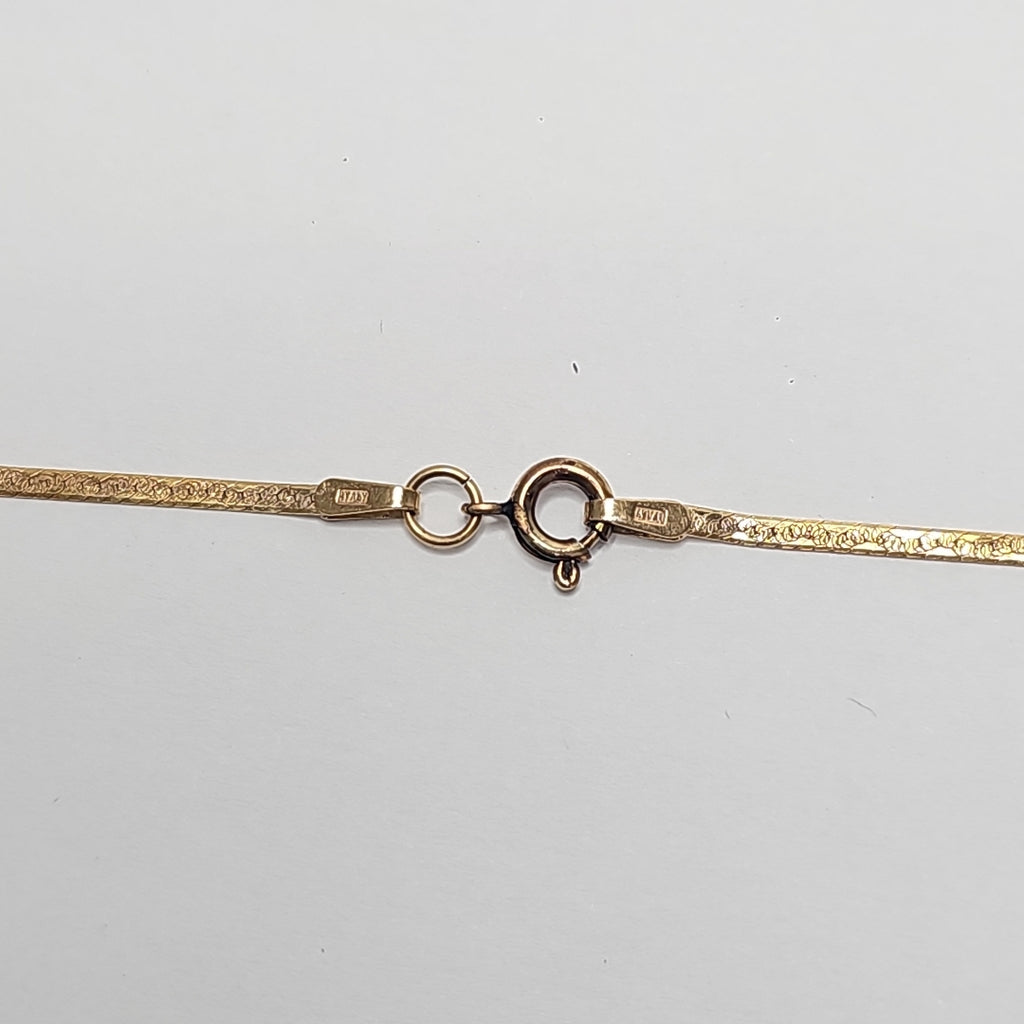 GARGANTILLA ORO 14 K 5.8 GRMS (SEMINUEVO)