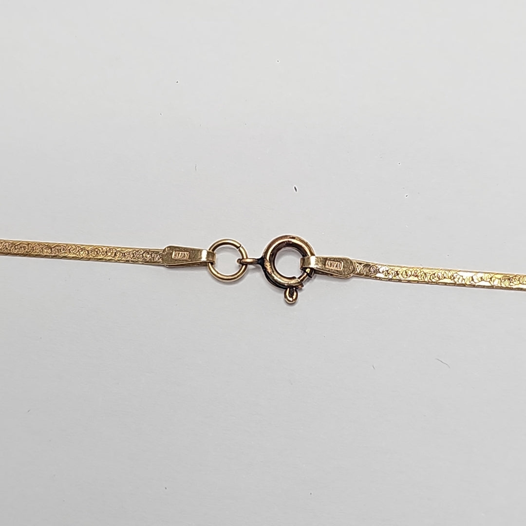 GARGANTILLA ORO 14 K 5.8 GRMS (SEMINUEVO)