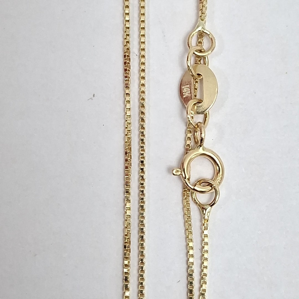 CADENA VENECIANO 14K 55 CM 1.8 GR (NUEVO)