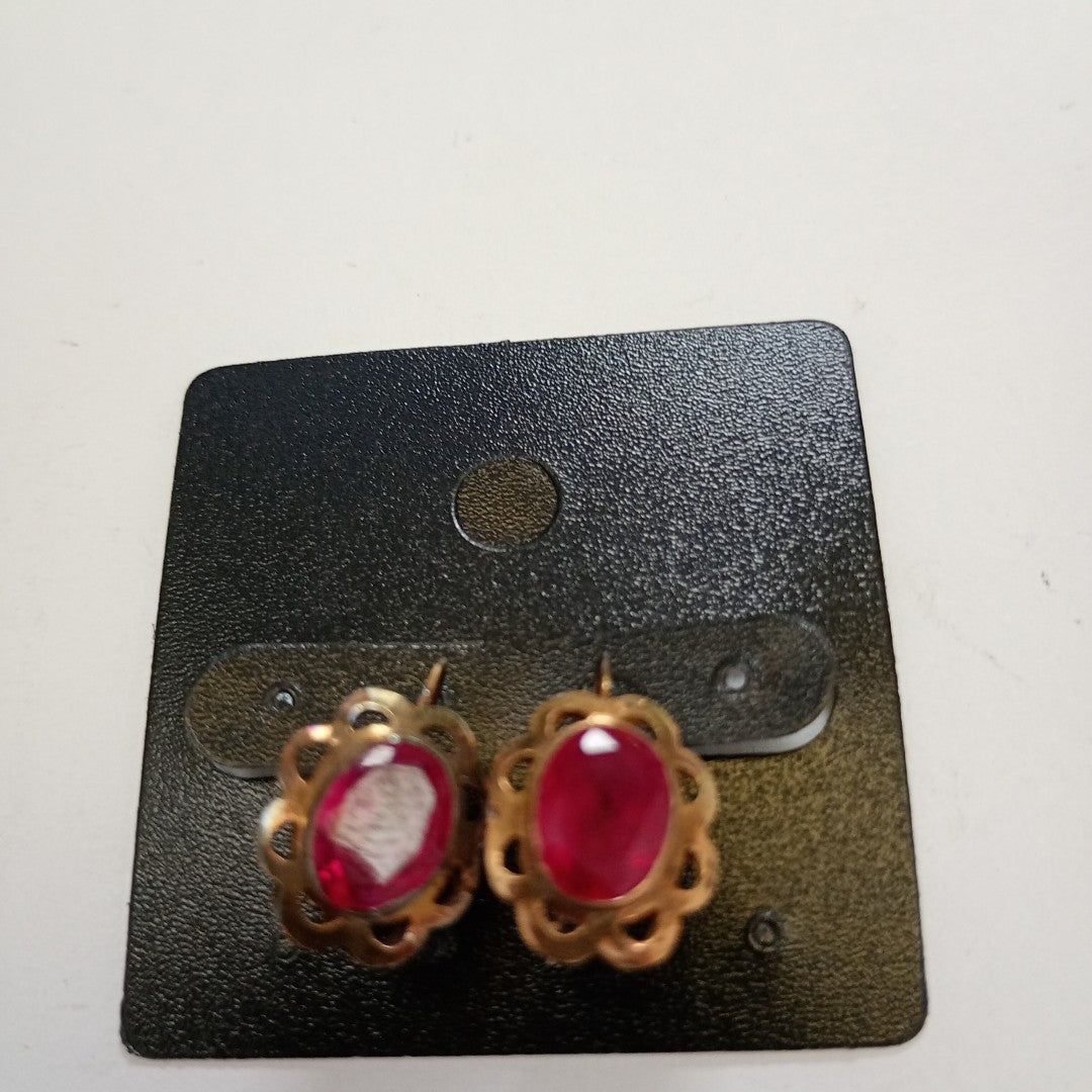 ARETES PAR ORO 8 K 1,10 GRMS (SEMINUEVO)