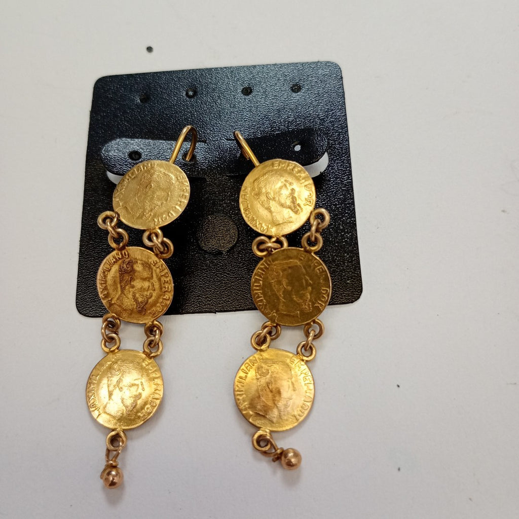 ARETES PAR ORO 8 K 3,00 GRMS (SEMINUEVO)