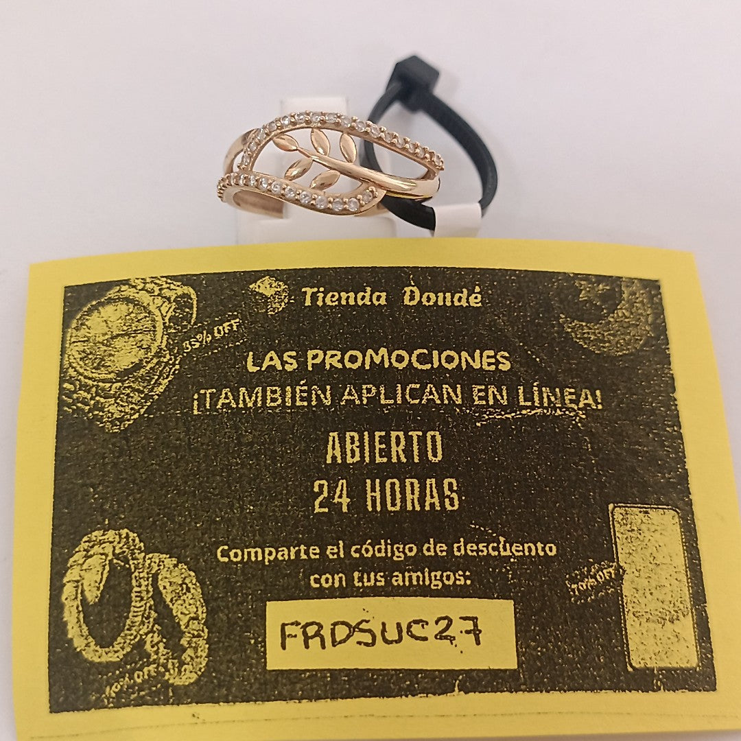 ANILLO ORO 14 K 1,60 GRMS (SEMINUEVO)