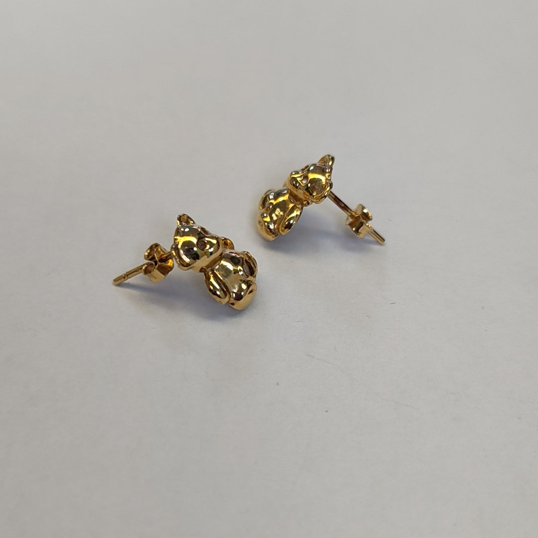 BROQUELES PAR ORO 14 K 1.7 GRMS (SEMINUEVO)