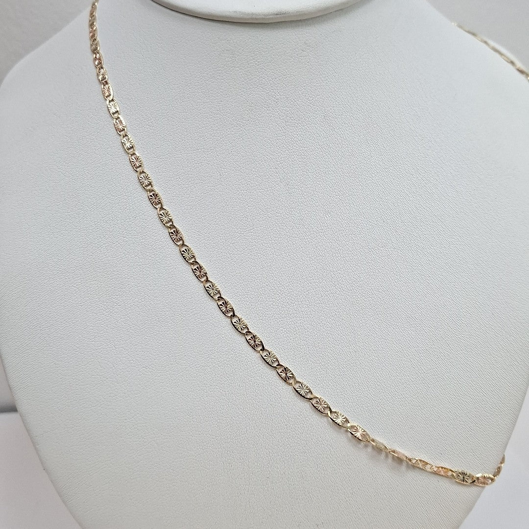 CADENA GUCHI 14K 55 CM 8.1 GR (NUEVO)