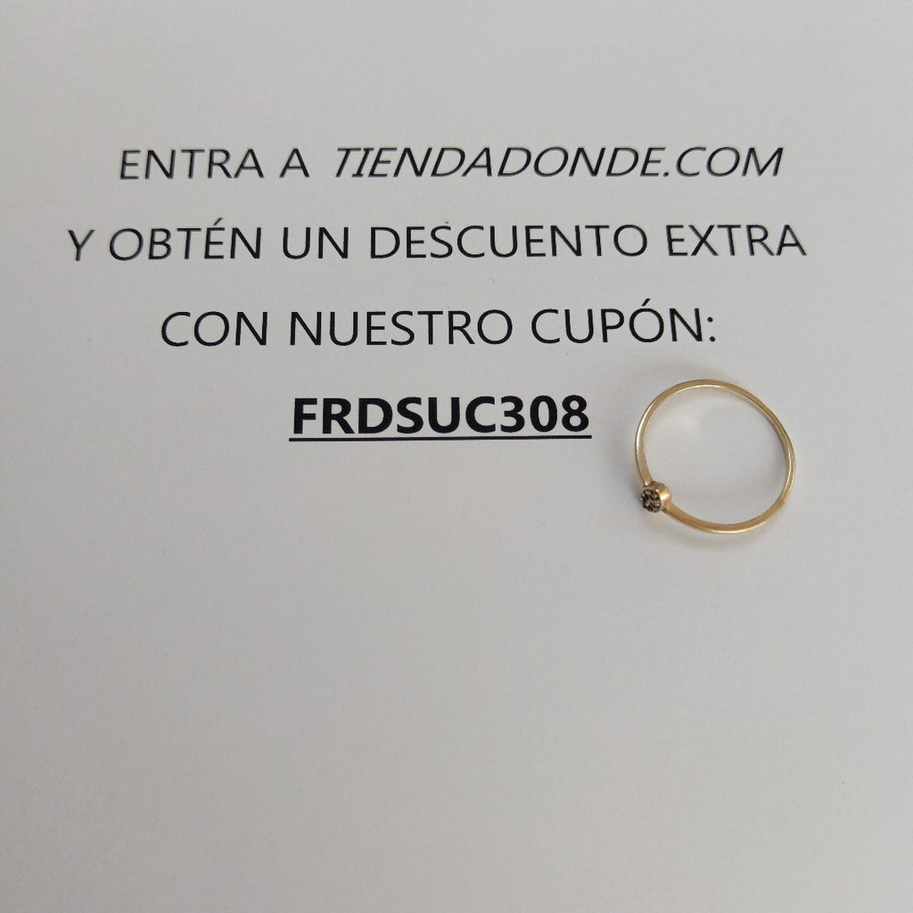 ANILLITO ORO 14 K 1,00 GRMS (SEMINUEVO)