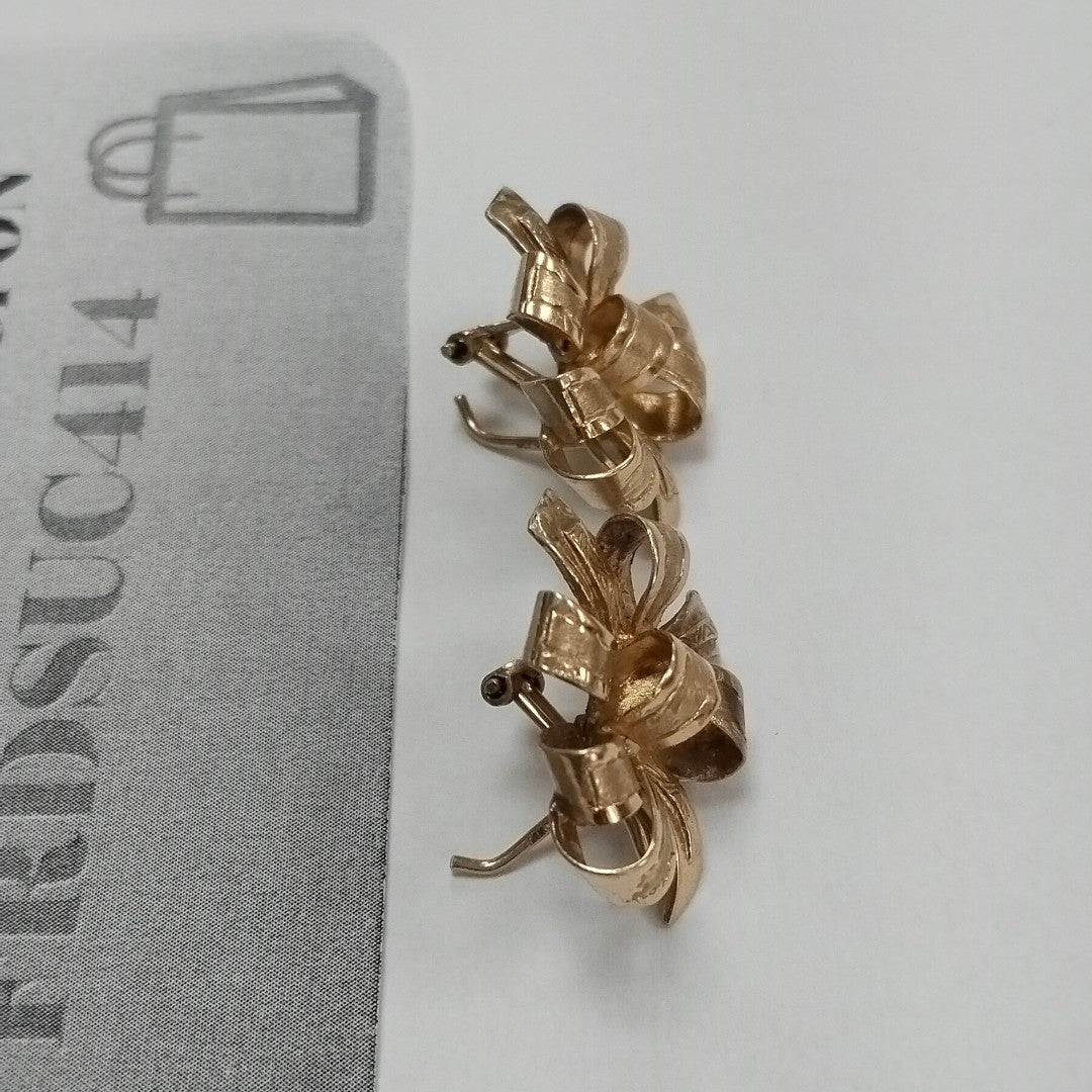 ARETES PAR ORO 10 K 6.8 GRMS (SEMINUEVO)