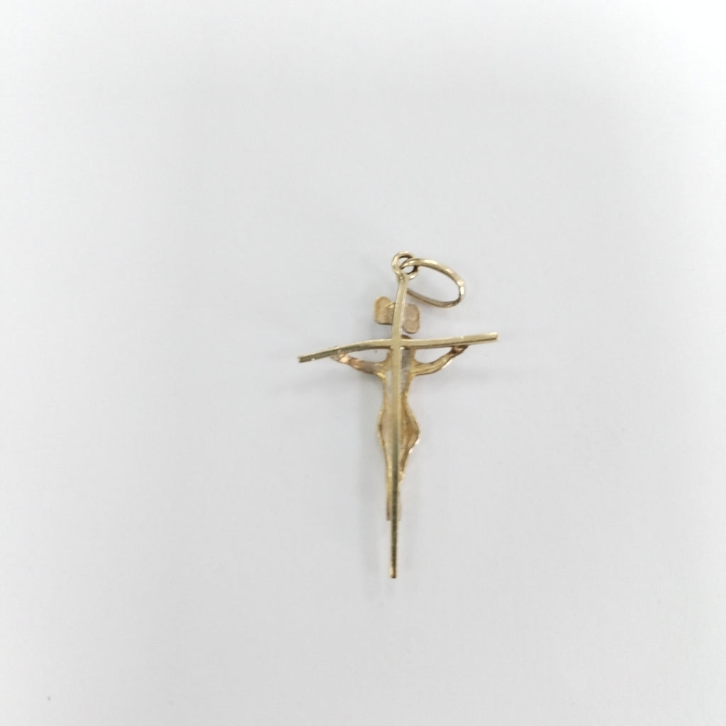 CRUCIFIJO ORO 10 K 1,60 GRMS (SEMINUEVO)