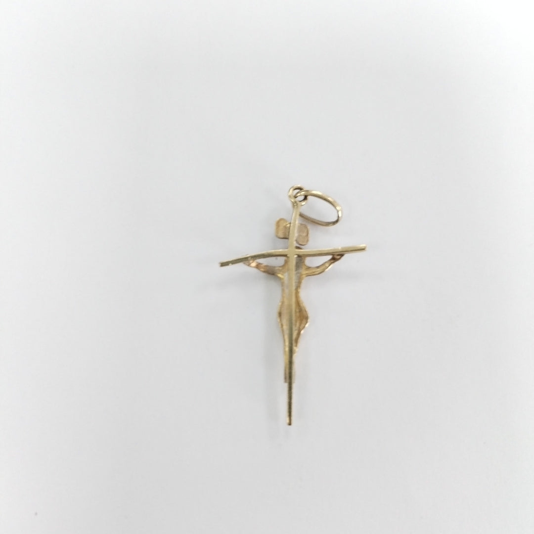 CRUCIFIJO ORO 10 K 1,60 GRMS (SEMINUEVO)