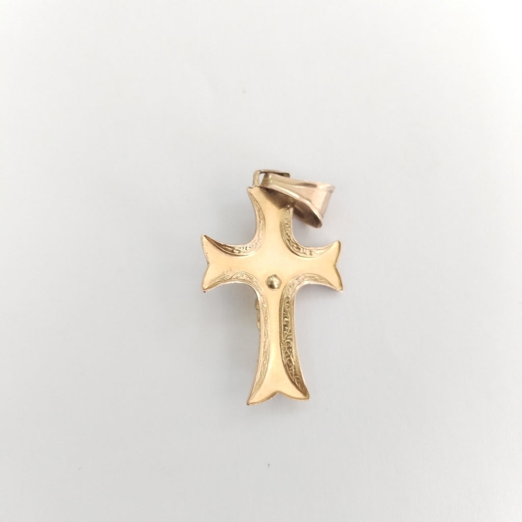 CRUCIFIJO ORO 10 K 2,70 GRMS (SEMINUEVO)