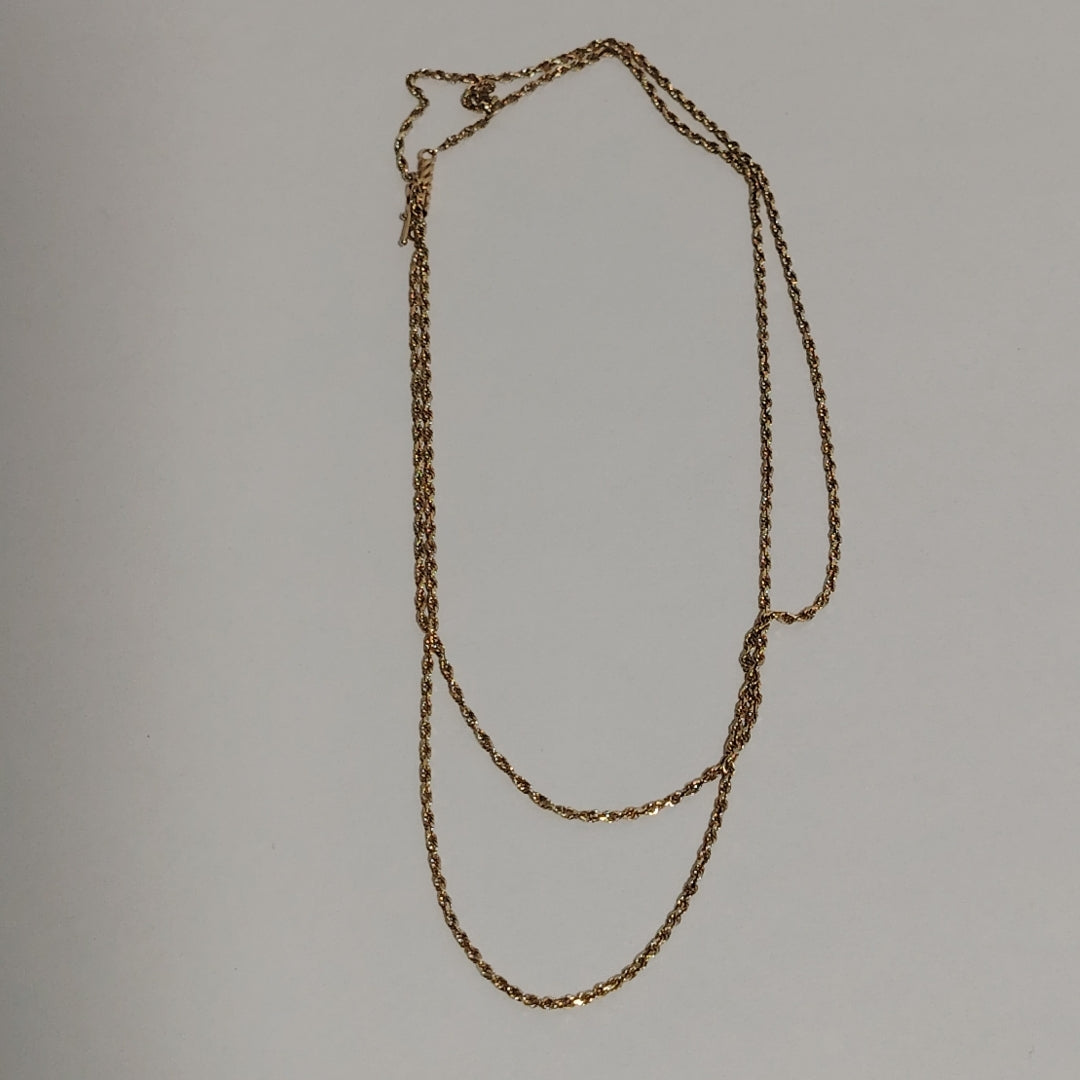 CADENA ORO 10 K 3,80 GRMS (SEMINUEVO)