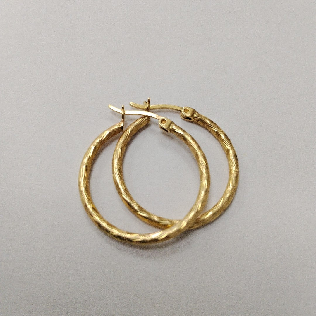 ARRACADAS PAR ORO 14 K 2,30 GRMS (SEMINUEVO)