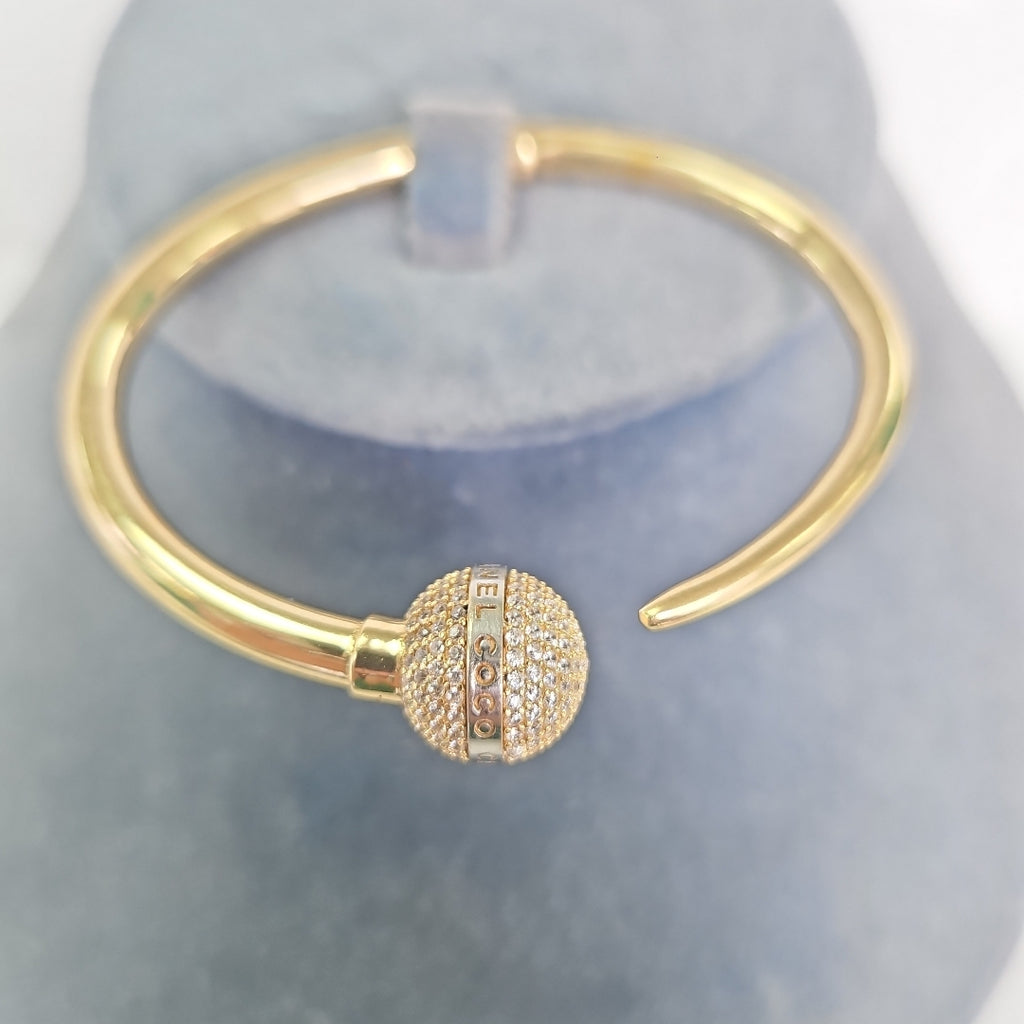 PULSERA RIGIDA ORO 14 K 15.5 GRMS (SEMINUEVO)