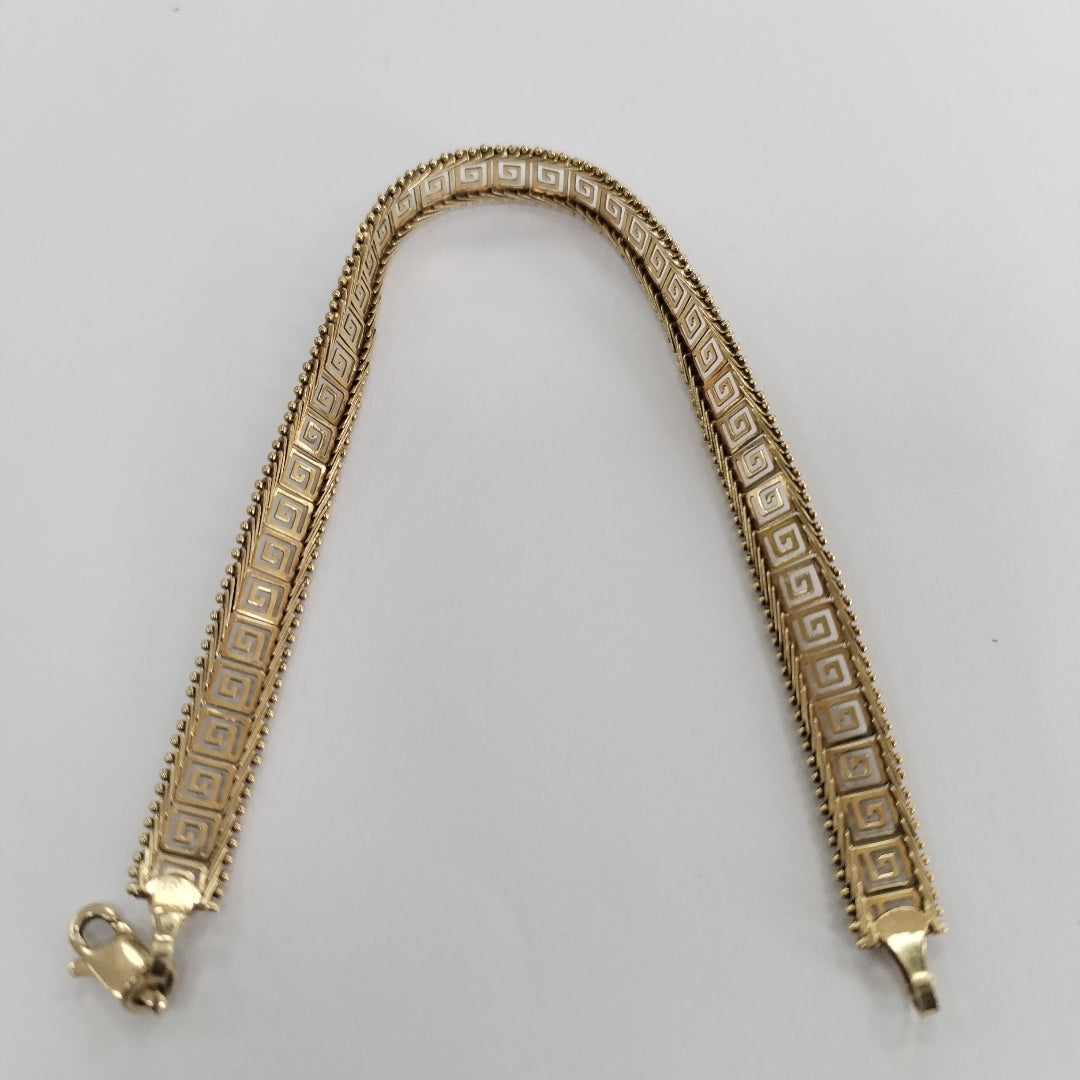 PULSERA ORO 14 K 7.6 GRMS (SEMINUEVO)
