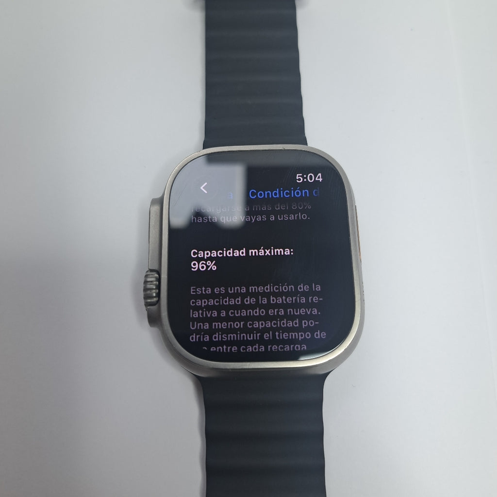 SMARTWATCH APPLE ULTRA TITANIO A2622 49 MM GPS + CELULAR (SEMINUEVO)