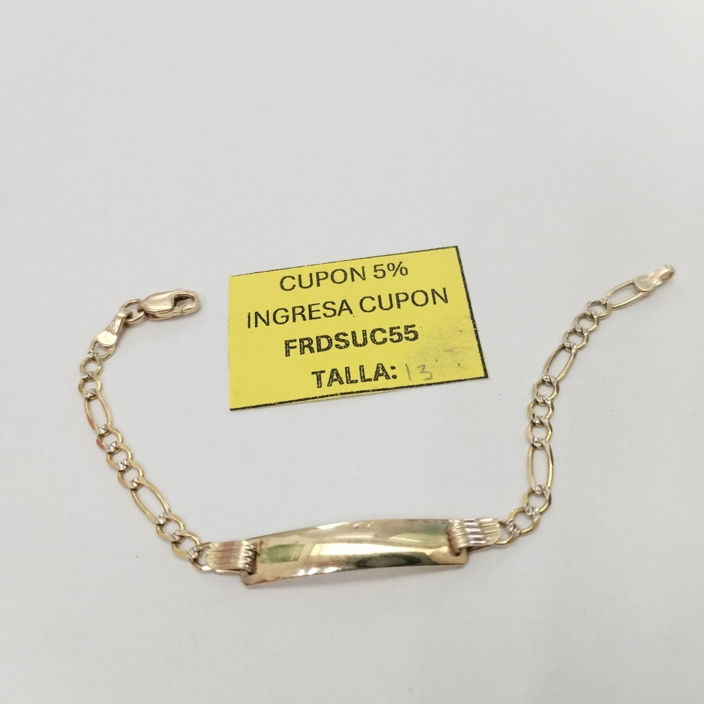 ESCLAVA ORO 14 K 2.8 GRMS (SEMINUEVO)