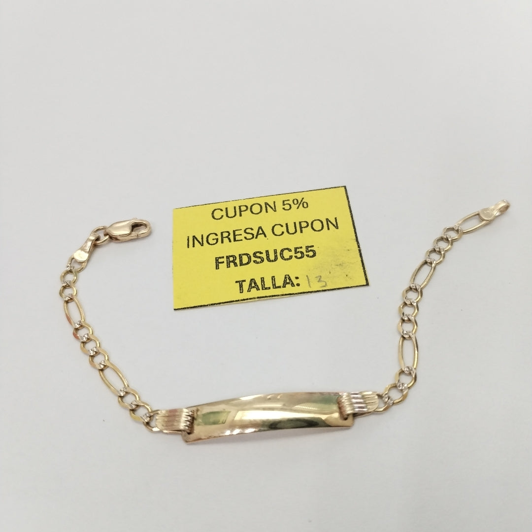 ESCLAVA ORO 14 K 2.8 GRMS (SEMINUEVO)