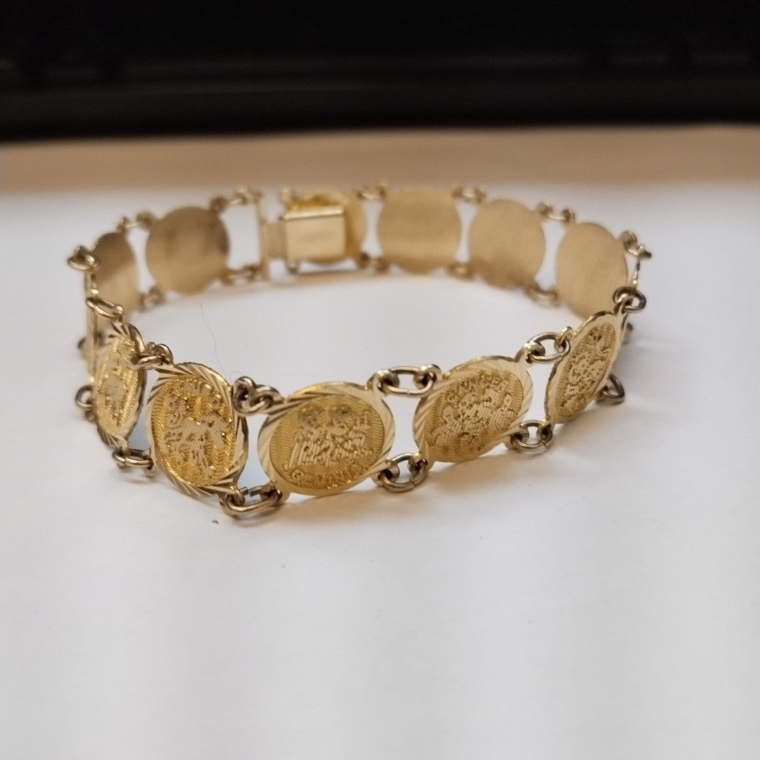 PULSERA ORO 14 K 16.4 GRMS (SEMINUEVO)
