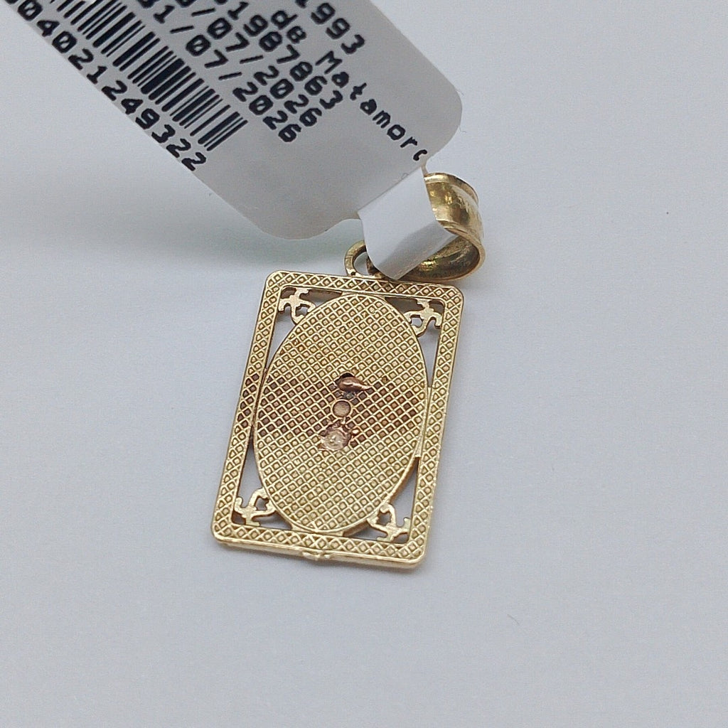 MEDALLA RELIGIOSA ORO 14 K 2.3 GRMS (SEMINUEVO)