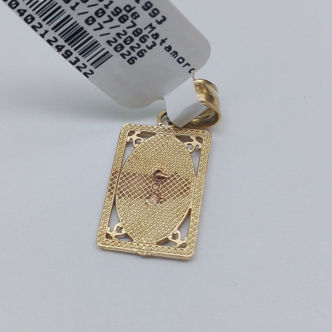 MEDALLA RELIGIOSA ORO 14 K 2.3 GRMS (SEMINUEVO)