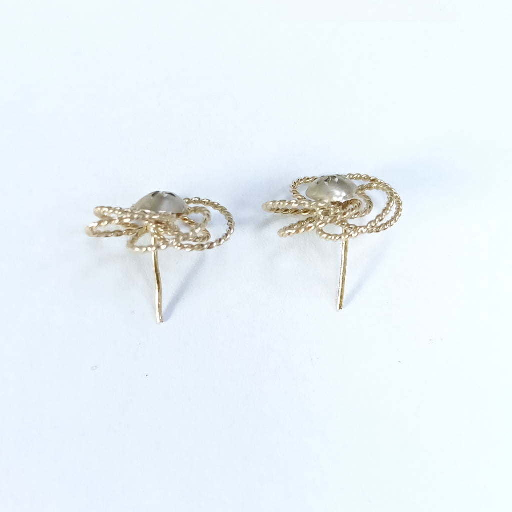 ARETES PAR ORO 10 K 1,80 GRMS (SEMINUEVO)