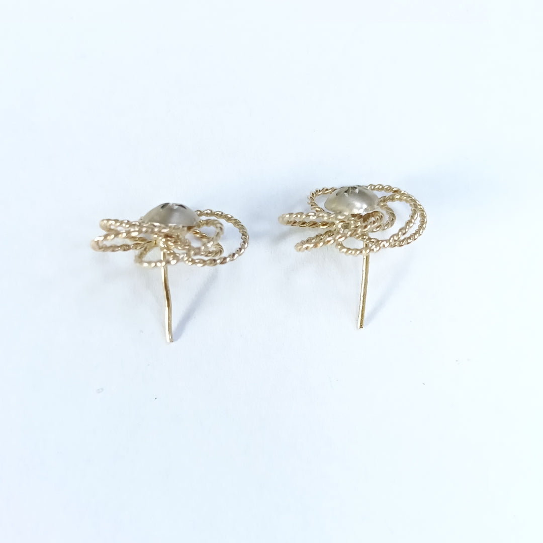 ARETES PAR ORO 10 K 1,80 GRMS (SEMINUEVO)