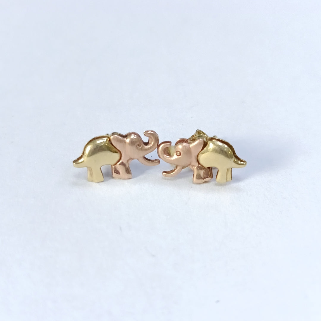 ARETES PAR ORO 10 K 1,30 GRMS (SEMINUEVO)