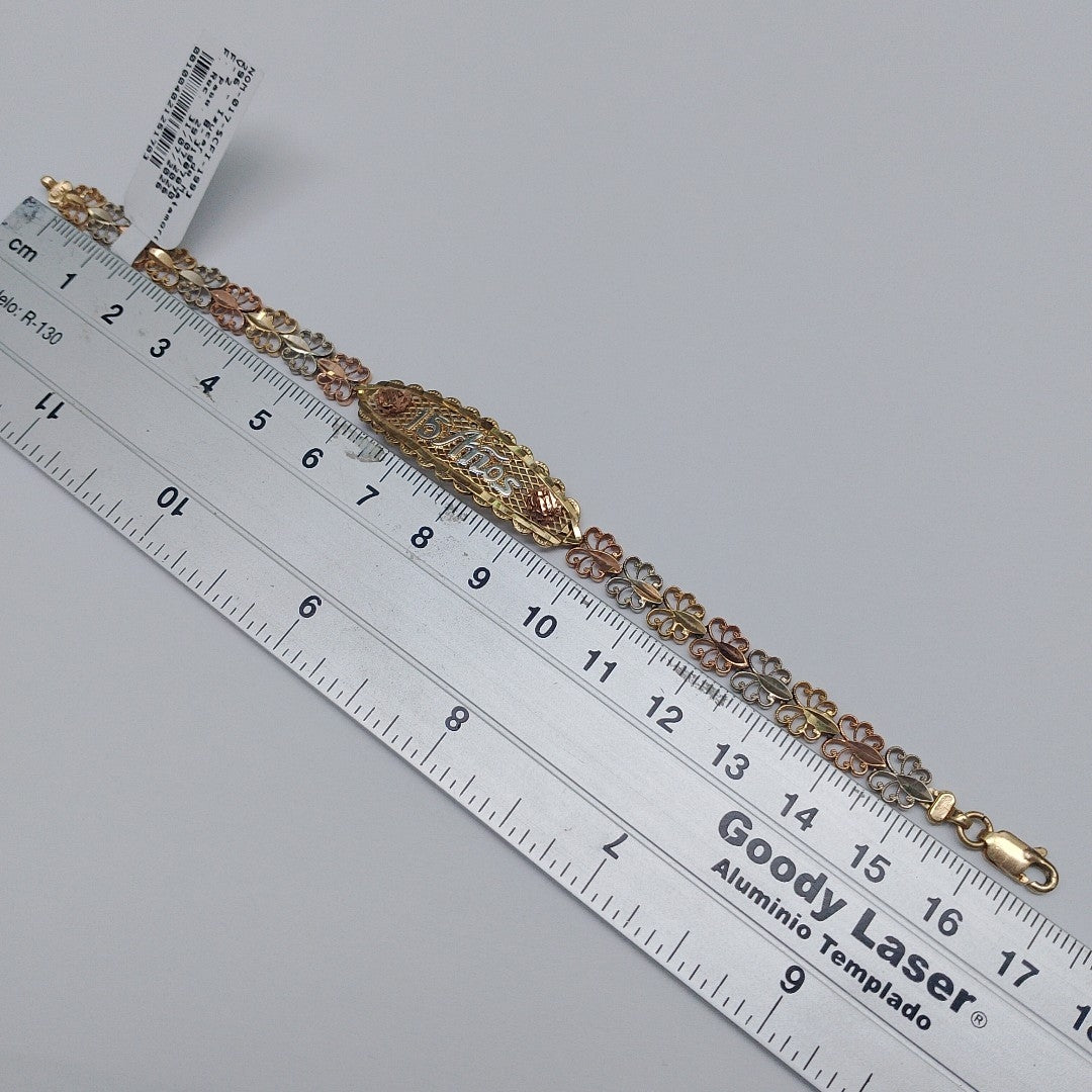ESCLAVA ORO 14 K 8.6 GRMS (SEMINUEVO)