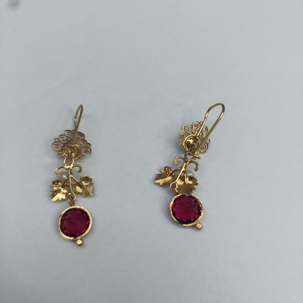 ARETES PAR ORO 10 K 4.1 GRMS (SEMINUEVO)