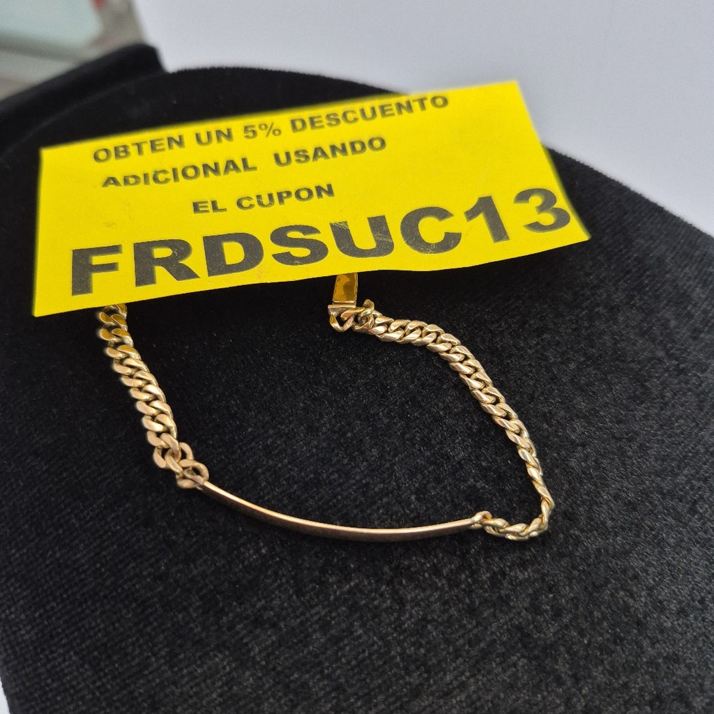 ESCLAVA ORO 14 K 7.8 GRMS (SEMINUEVO)