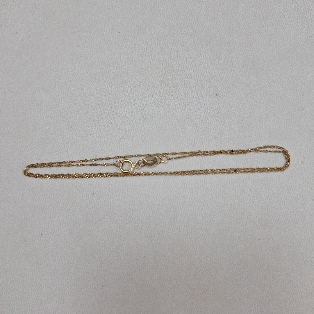 CADENA ORO 10 K 0.7 GRMS (SEMINUEVO)