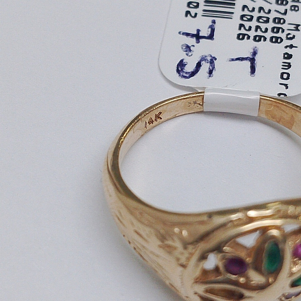 ANILLITO ORO 14 K 5.3 GRMS (SEMINUEVO)
